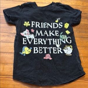 Black Kids Shirt with Fun Graphics